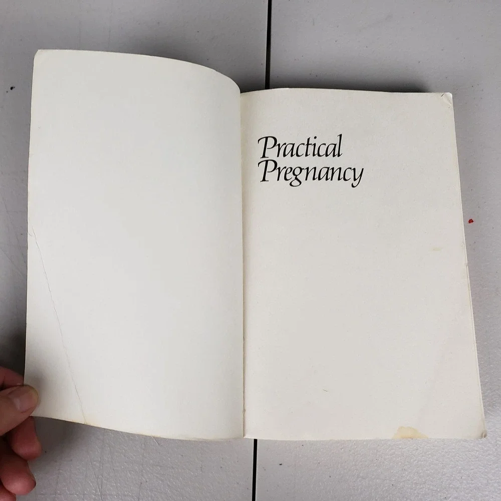 Practical Pregnancy Maxine Gold Wolfe Margot Goldsmith 1981 Vintage Paperback